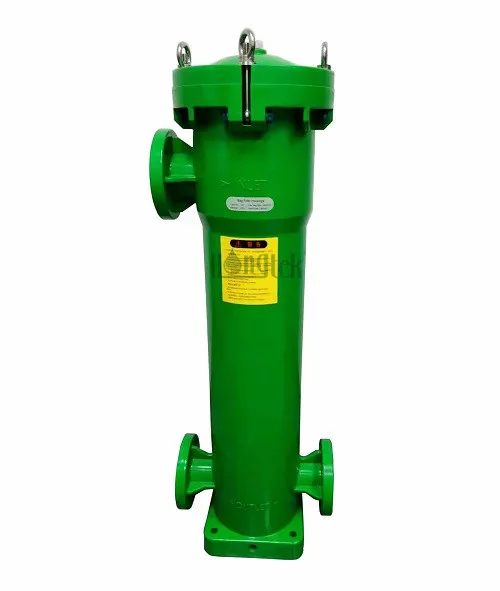 Custodia per sacco filtro in plastica PVDF serie singola dimensione n. 2 per la filtrazione di liquidi nell'industria chimica