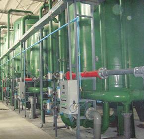 Cartuccia filtrante utilizzata nel trattamento delle acque delle centrali elettriche