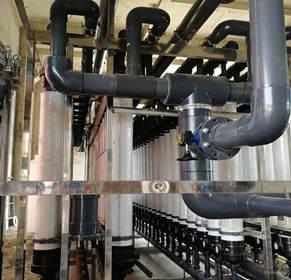 Che tipo di membrana UF viene utilizzata per il trattamento delle acque reflue oleose?