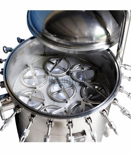 Alloggiamento del filtro a sacco multiplo in acciaio inossidabile serie MFH